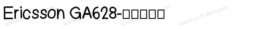Ericsson GA628字体转换